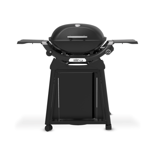 Weber Q 2200N Portable Gas Grill with Side Tables & Cart