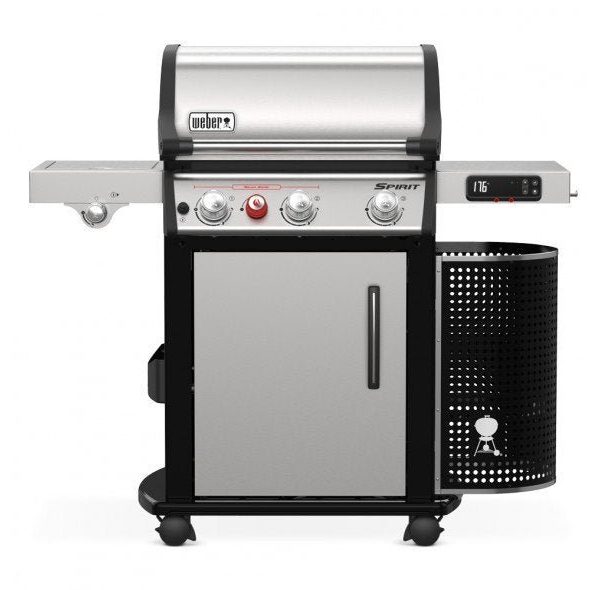 Weber Spirit Premium SPX-335 GBS Smart Gas Grill – 3-Burner Stainless Steel