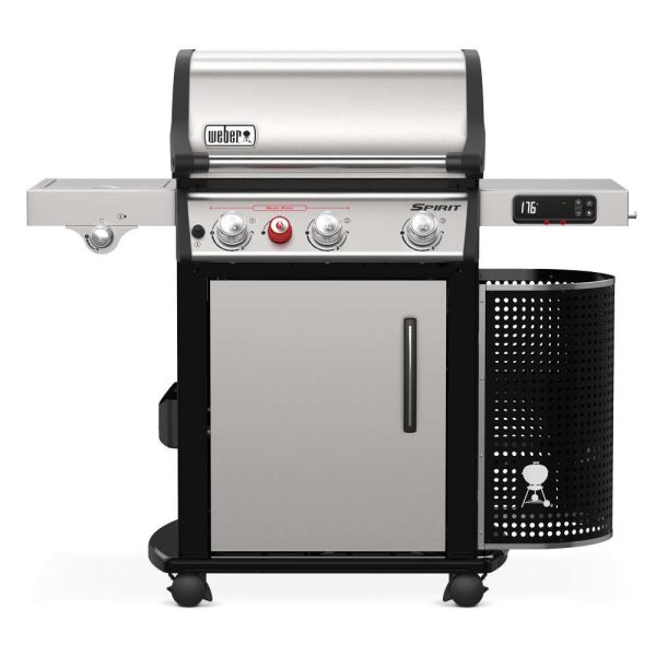 Weber Spirit SPX-335 GBS Smart Gas Grill – 3-Burner Stainless Steel, Weber Connect