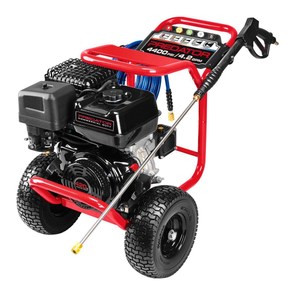 Predator Commercial Duty Gas Pressure Washer – 4400 PSI, 4.2 GPM, 13 HP 420cc, EPA