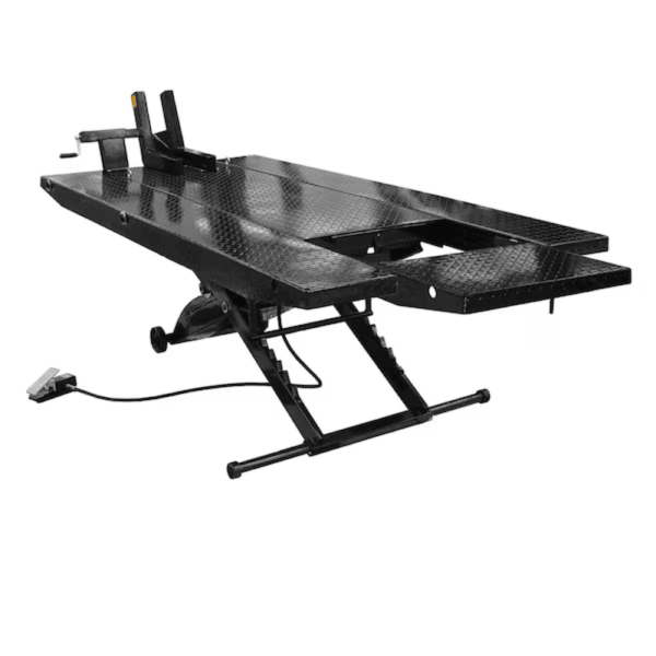 Atlas Motorcycle Lift with Side Extension Kit