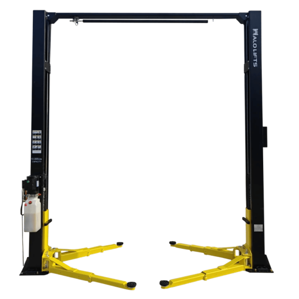 Halo Lifts Clear Floor 2-Post Car Lift – 10,000 lb Capacity