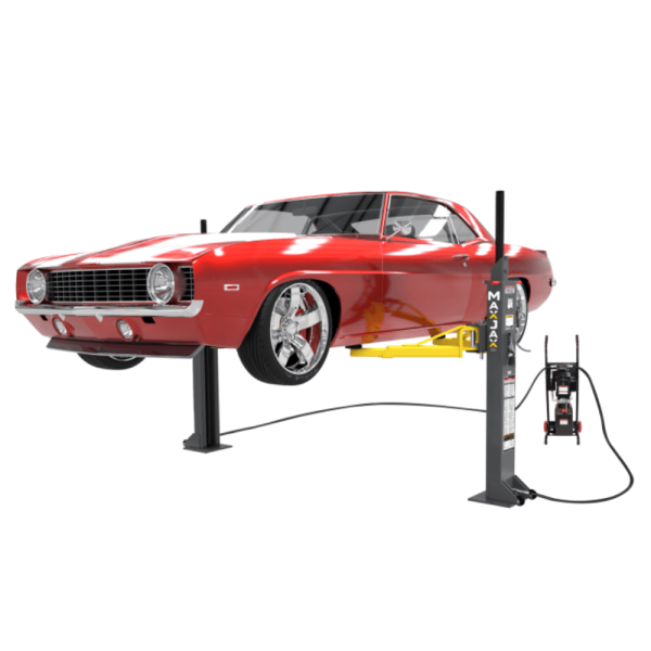 MaxJax M7K Portable 2-Post Car Lift – 7,000 lb Capacity