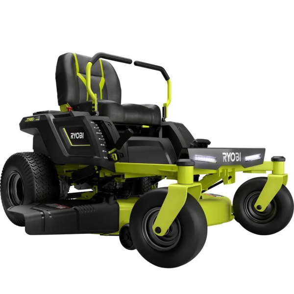RYOBI 48V 42 Inch Battery Zero-Turn Riding Mower – 75Ah