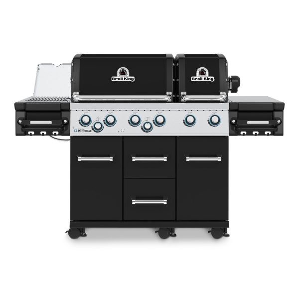 Broil King Imperial 690 IR Gas Grill – 6-Burner, Dual Ovens, Infrared Side Burner
