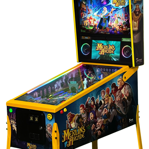 Turner Pinball Merlin’s Arcade Legendary Edition Pinball Machine